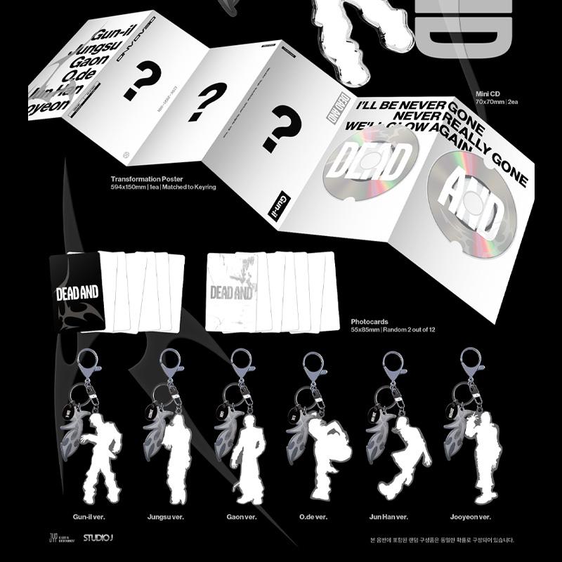 [PRE ORDER] Xdinary Heroes Mini Album DEAD AND Illustration Keyring Ver.