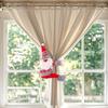 Plush Window Curtain Buckles Magic Tape Curtain Strap New Christmas Curtain Tieback  Home Decor