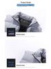 Men's Autumn/Winter Gradient Color Thickened Sleeveless Stand-up Collar Cotton Vest 2025 Model