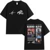 Rapper Kidd Keo Bando Boyz Album 2025 Graphic T Shirts Mens Fashion Pop Music Short Sleeve Tshirt Hip Hop Clothing Cotton Tees