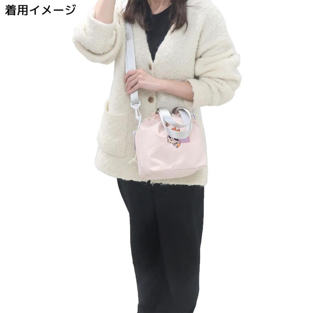 Drawstring Tote Bag Shoulder Bag Blossom Powerpuff Girls MPPG-084