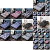 Elegant 3pcs Printed Fitted Sheet And Pillowcases Set With Floral Print Design