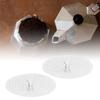 2Pcs Coffee Press Filter Coffee Pot French Press Filter Plate Reusable Aluminum for Coffer Shop