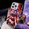 HSR Acheron White Translucent Mobile Phone Case for iPhone 17 16 15 14 13 12 11 X XR XS Air Pro Max Plus Colorful Cover