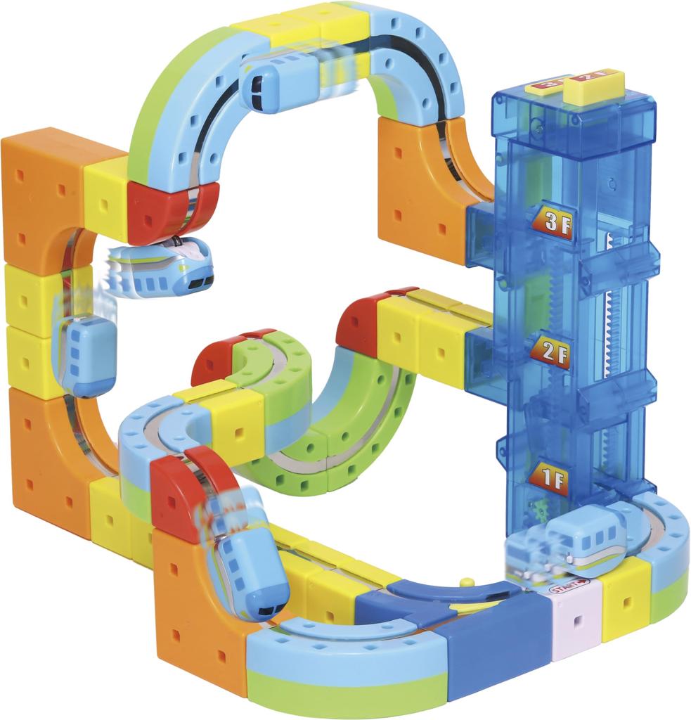 Sun Smile RailCube Clear Mecha Elevator Set
