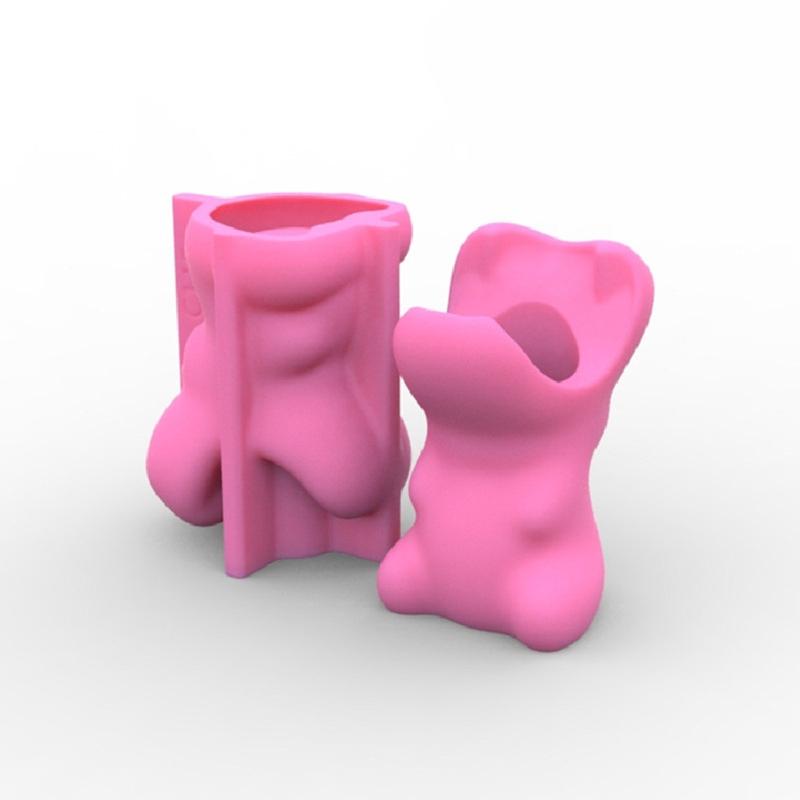 Sukulenty doniczka żywica silikonowa forma nadaje się do majsterkowania ogród betonowa doniczka obsadka do pióra rzemiosło wystrój domu