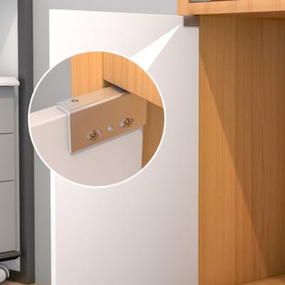 Angolare in Acciaio Laminato a Freddo Fissaggio Angolare Cerniere per Porta ad Albero Nascosto per Carichi Pesanti Staffa Angolare a L Facile da Usare
