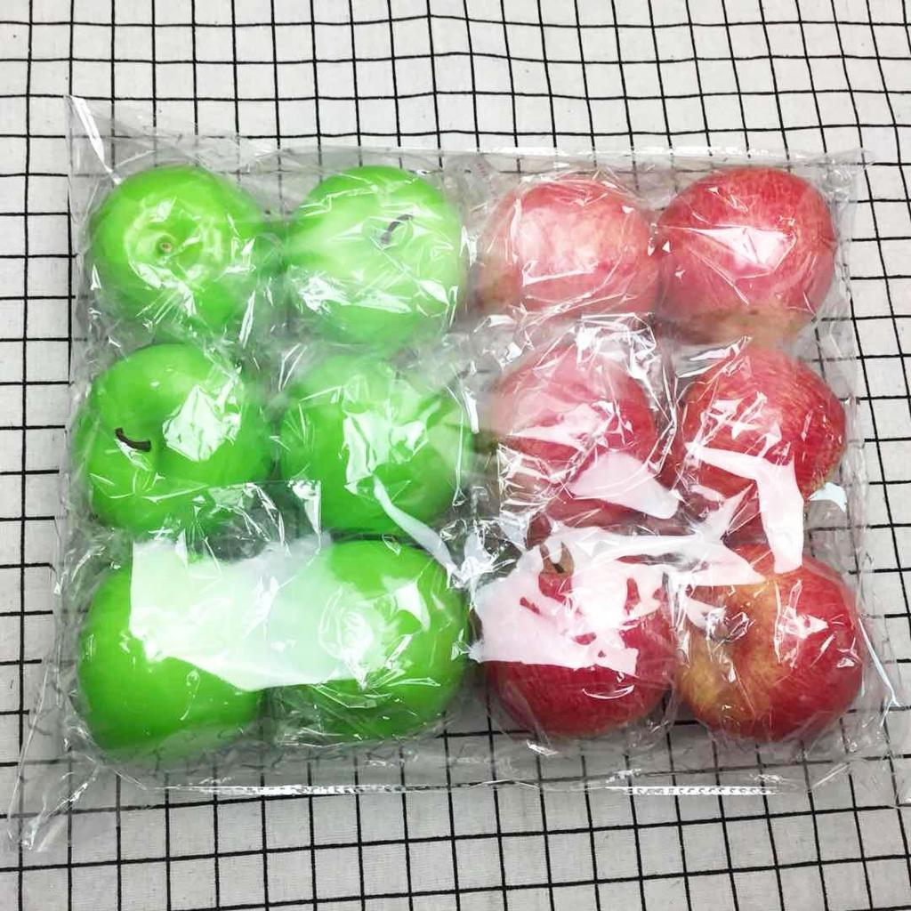 Simulated Fruit Model: Fake Apple for Early Childhood Education and Photography Props