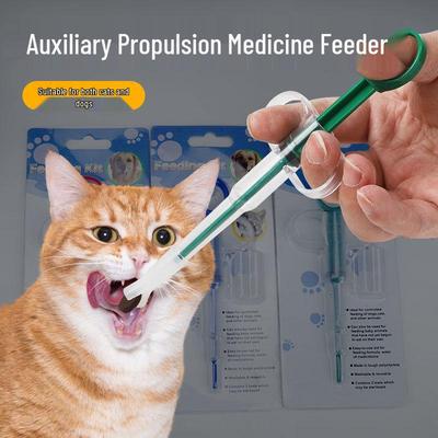 Pet Medicine & Liquid Feeder Syringe for Cats and Dogs