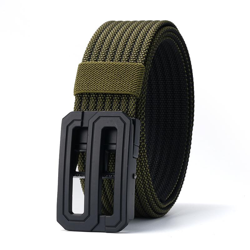 

Мужской ремень Автоматическая пряжка Прочный нейлоновый тактический плетеный ремень Для среднего и молодого возраста Уличный ремень Ремень Ремень Мужской 120cm