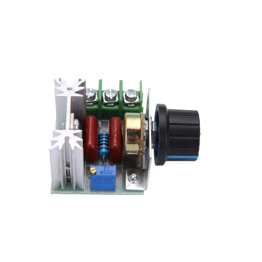 AC 220V 2000W Regolatore di tensione SCR Dimmer Dimmer Regolatore di velocità del motore Termostato Modulo regolatore di tensione elettronico
