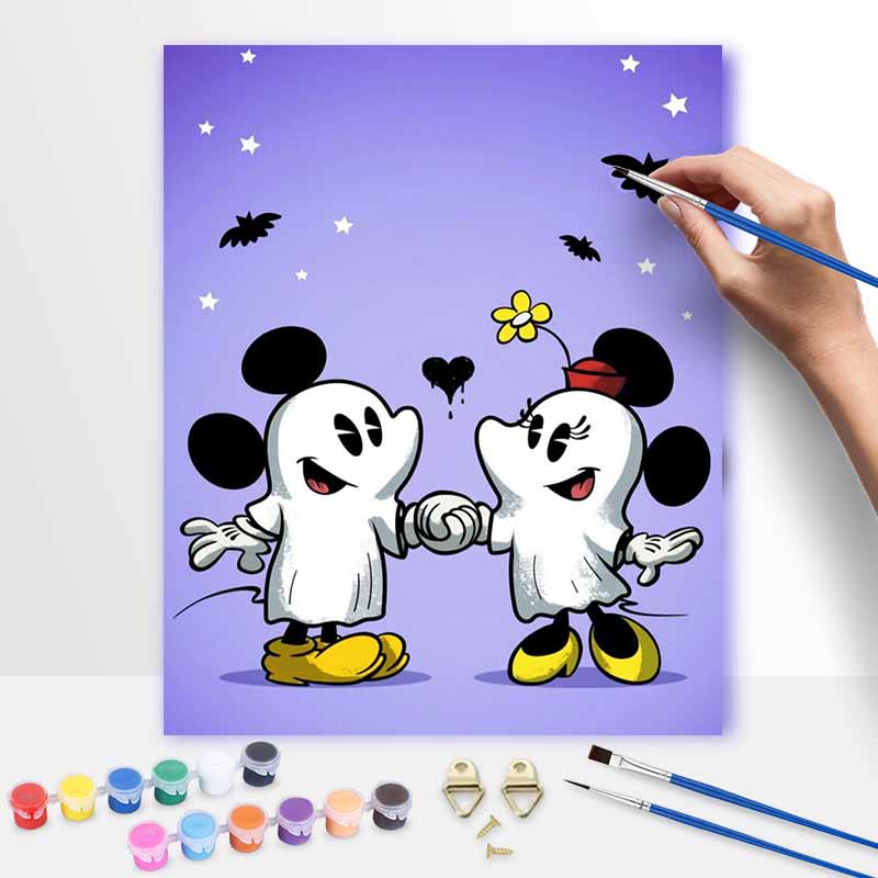 Disney Oil Painting Painting Art Halloween Fun Hobby Cultivating Gifts Home Decoration