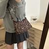 Large Capacity Literary and Fashionable Leopard Print Underarm Bag Women's Bag New Simple and Trendy Shoulder Bag Korean Lazy Crossbody Bag