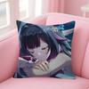 Game CColumbina Genshin cute Impact   Pillow Gift Home Office Decoration Pillow Bedroom Sofa Car Cushion CoverPillow Case