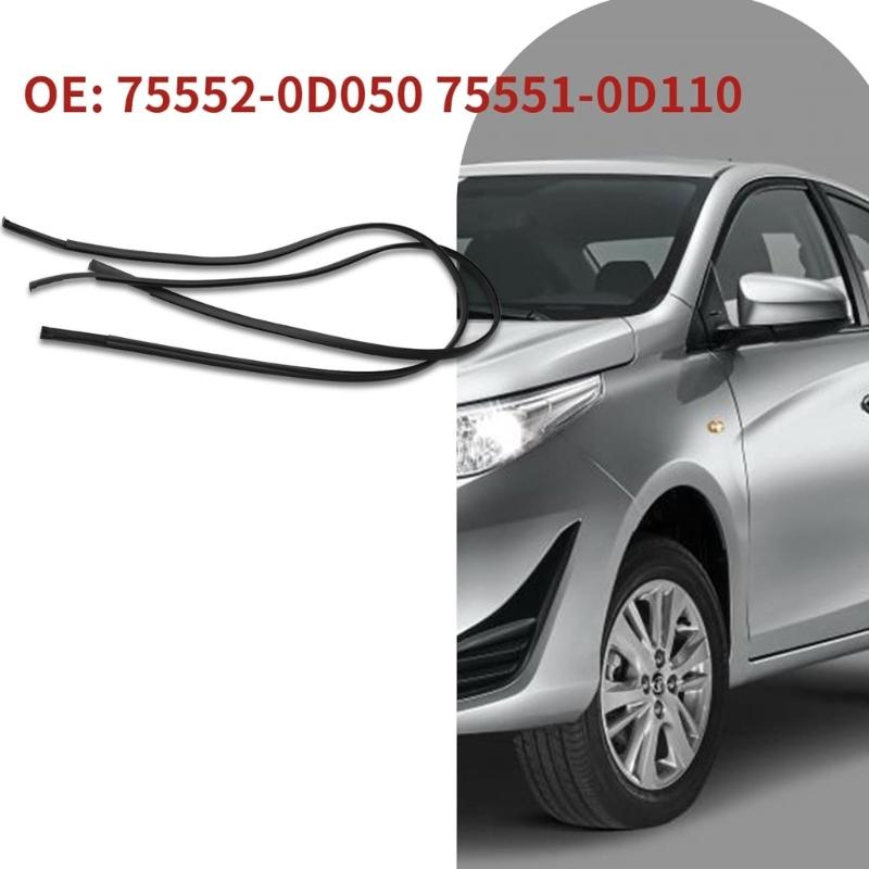 75551-0D110 75552-0D050 pro 2006-2012 Lišta okapového žlábku střechy Náhradní Automobilový doplněk Snadná instalace