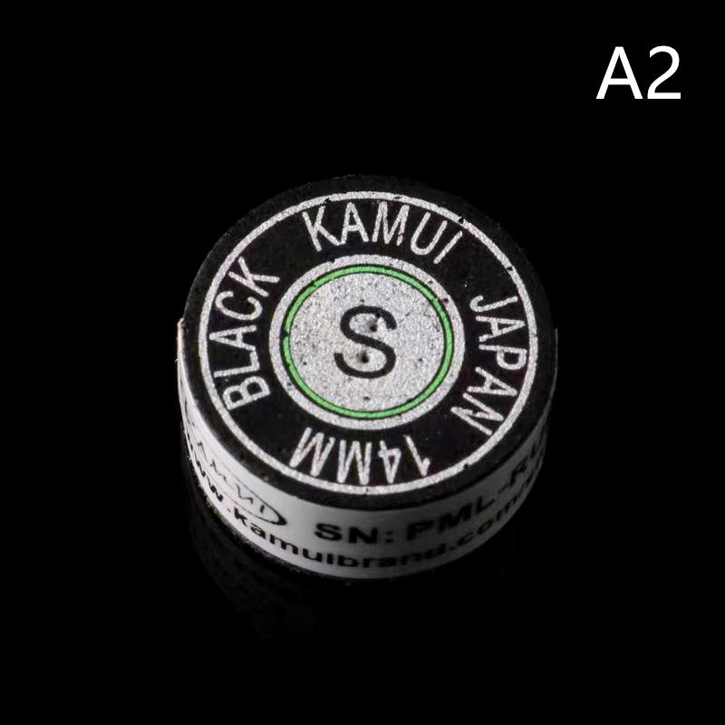 

1Pc 14Mm Ss/S/M/H Cue Tip Quality Pool Billiard Leather Cue Tip Nine-Ball Cue Head Snooker Cue Tip Billiard Accessories