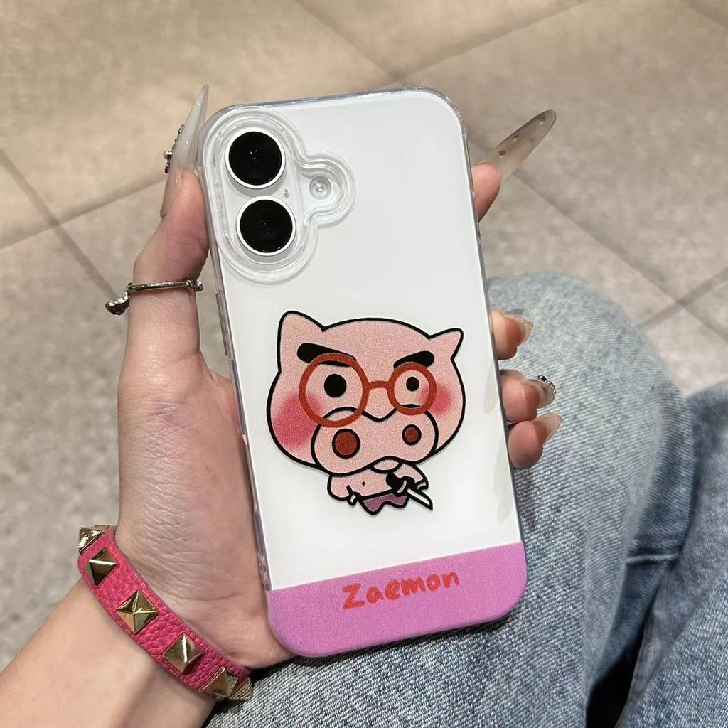 Superman Xiaobai Melody Is Suitable for Apple 17Promax Mobile Phone Case IP16 Large Hole IMD15Pro Cute 14 Sets