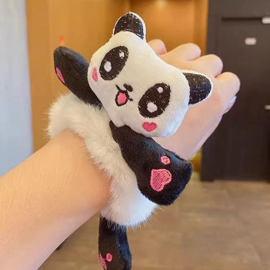 Girl Hair Rope Cartoon Frog Cat Duck Shape High Elasticity Hair Tie Versatile Colorful Hair Accessories