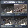 A2229056800 Car Master Power Window Switch Front Left Driver Side for Mercedes-Benz C300 C350e C400 C450 C43 C63 for AMG 2015-2020 Durable Material