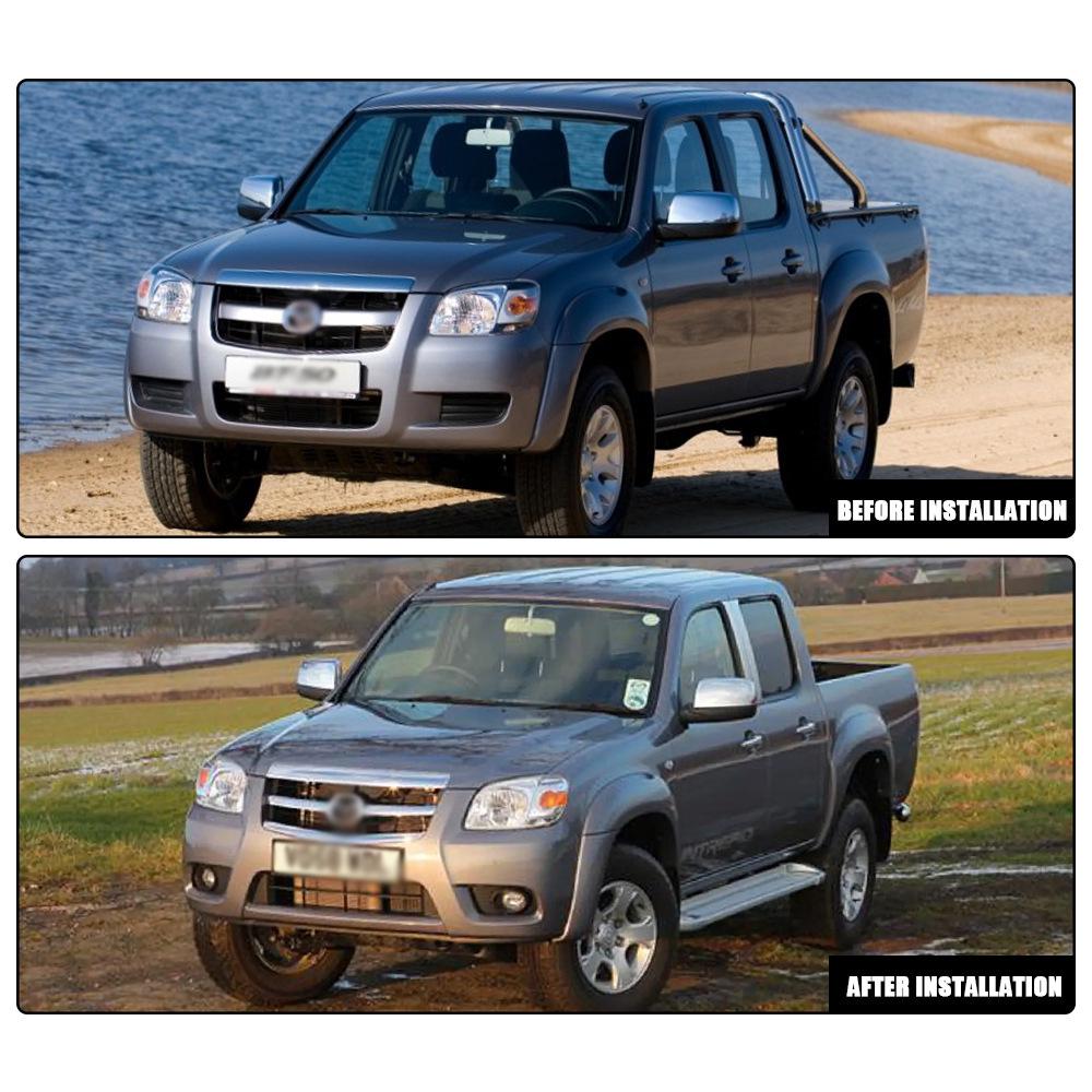 Mazda BT-50 06-08 Pickup Front Bumper Halogen Fog Lights & DRL Assembly Kit