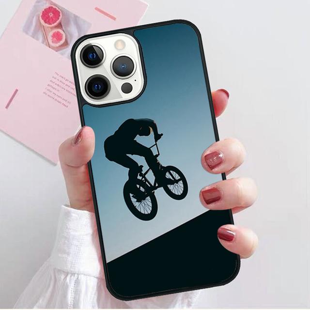 Sports Bike Cycle Coque Shell For iPhone 17 Air 15 16 14 13 12 Pro Max 11 Pro Max Plus Phone Case Cover