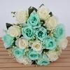 10 Colors Valentine's Day Flowers Mini Crystal Grass Bouquet Real Happy Flower  Home Decorative