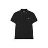 Polo Shirts Men's Black Polo Collar Moderate Straight Fit F51M228106F-BK