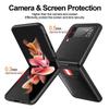 Anti-Shock Comfortable Case for Samsung Galaxy Z Flip 7 6 5 5G Flip7 FE Flip6 Flip4 Flip3 Flip 4 3 Mobile Phone Leather Cover