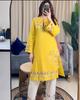 Women Designer Pure Cotton Kurta Pant Set Indian Bollywood Top Tunic Kurti Cord Set
