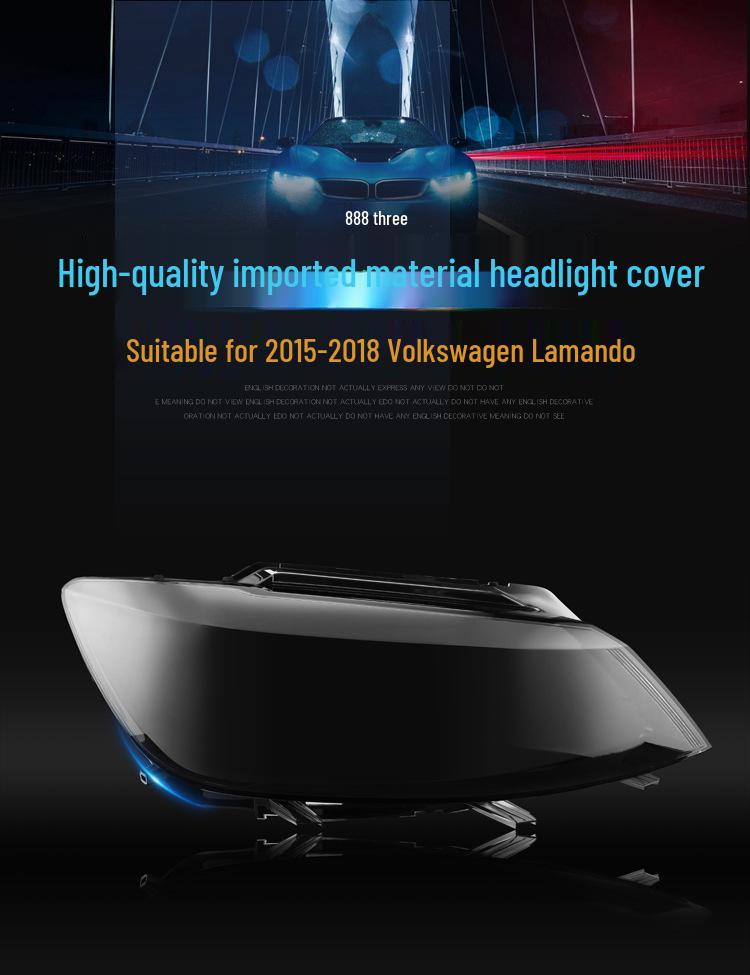 Volkswagen Lamando 15-18 Headlight Cover for High/Low Configurations