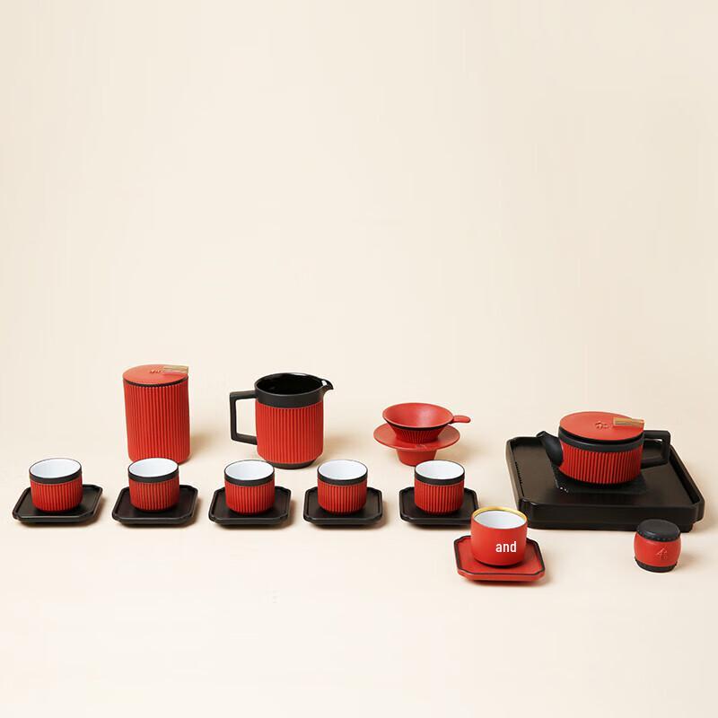 

Lubao Chinese Luxury Ceramic Tea Set Gift Box