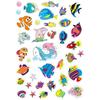 Gommettes poissons - CTOP - 74 pièces - Décoration créative - Mixte - Enfant