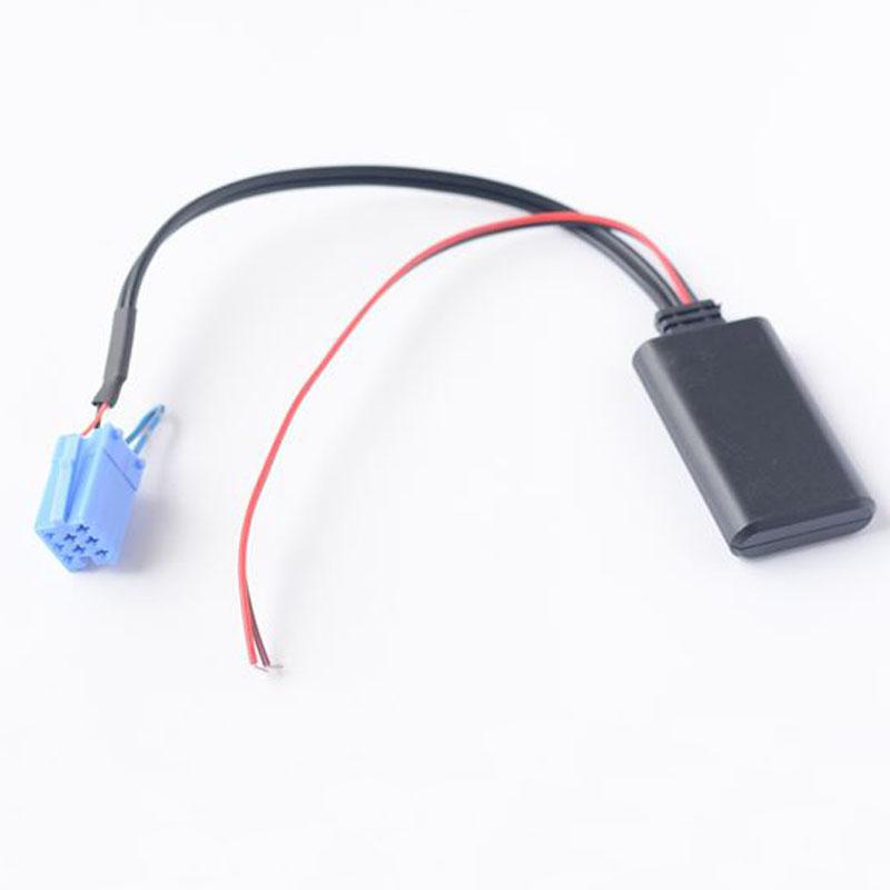 Biurlink AUX Input Wireless Bluetooth Audio Cable Adapter MINI ISO 8Pin for Smart Fortwo 450 Radio MP3 Auxiliary In Lead