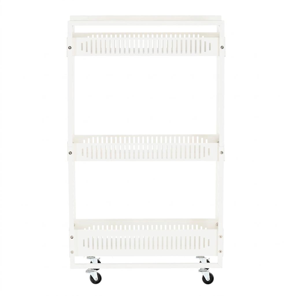 Hairdressing Trolley Cosmetic Spa For Salon Shelves Mobile Shelf On Wheels For Salon White