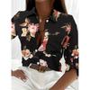 Hot Ladies Shirt 3D Print Long Sleeve Loose Shirts Hawaiian Shirts Fashion and Casual Character Size Comfortable Fabric