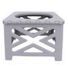 Tragbare Campingtoilette Faltbare Reisetoilette mit Deckel 100 kg Tragfähigkeit für Outdoor-Wandern Bootfahren