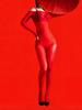 Sexy Women 6D 912 Pin Catsuit Oil Glossy Shiny Yoga Bodysuit Sheer See Through Bodycon Tights Jumpsuit One Pieces Maid Leotard
