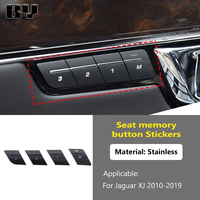 Stainless Steel Black Button Stickers For