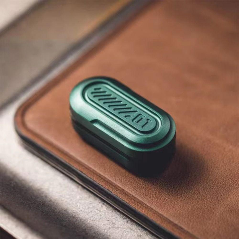 Smooth Surface Fidget Slider Three-layer Magnetic Slider Creative Metal Fidget Toys  Office Home
