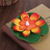 Wasserdichte Schwimmende Wasserkübel Lotuslampe Schwimmende Induktions-Lotus-Wunschlampe Garten