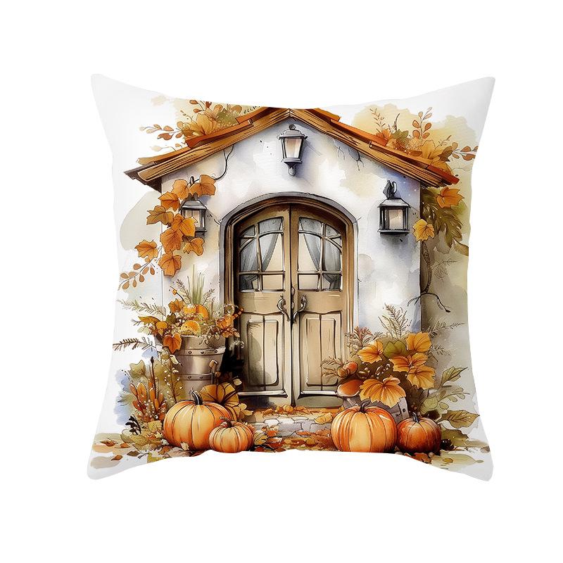 Pillow Cover Farm Livestock Series Holiday Decoration Pillow Cover Bedroom Living Room Cushion Cover