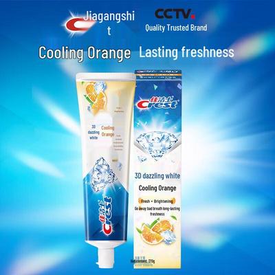 Crest 3D White Refreshing Ice Orange Toothpaste