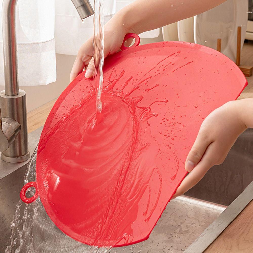 Anti-Mold Semi-Circular Cutting Board Anti-Bacterial Kitchen Chopping Block Restaurant Use