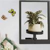 1 pièce Cadre Photo Support Mural Jardinière Cadre Photo Plantes Succulentes Support Métal Robuste Étagère Pot de Fleurs Jardin Décoration Intérieure