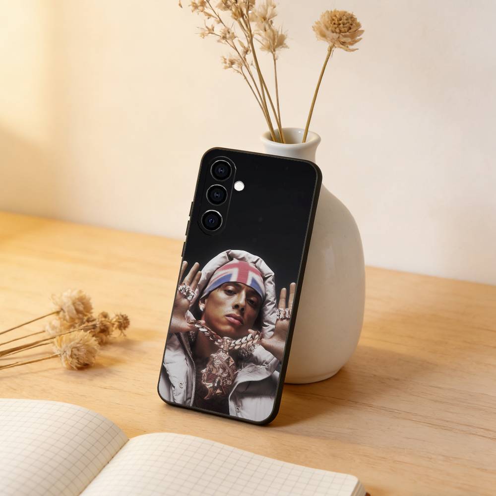 

Чехол для телефона Rapper Central Cee для Samsung Galaxy A73,A72,A71,A70,A53,A52,A51,Другие Мягкий черный чехол Samsung a51 4g