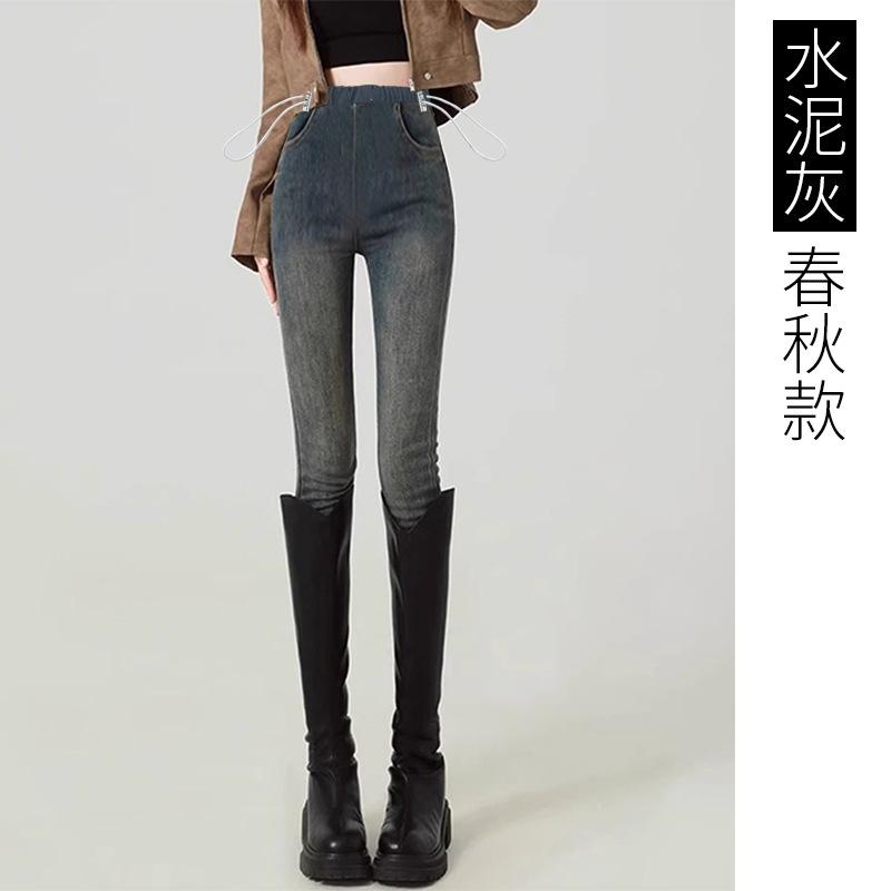 

8/8186/8186 Брюки для беременных на флисе, утолщенные, зимние, весенние и осенние, с кулиской по бокам, повседневные леггинсы XXXL