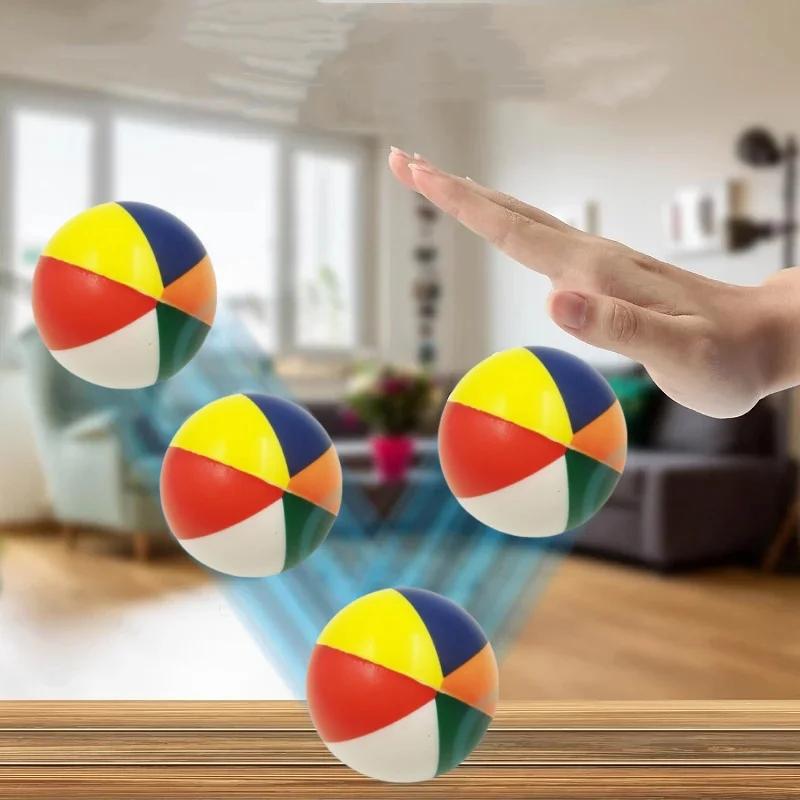 12Pcs Pu Sponge Pressure Beach Soft Ball Compression Decompression Toy Children'S Pu Foam Soothing Toy Wrist Sports Prop Ball
