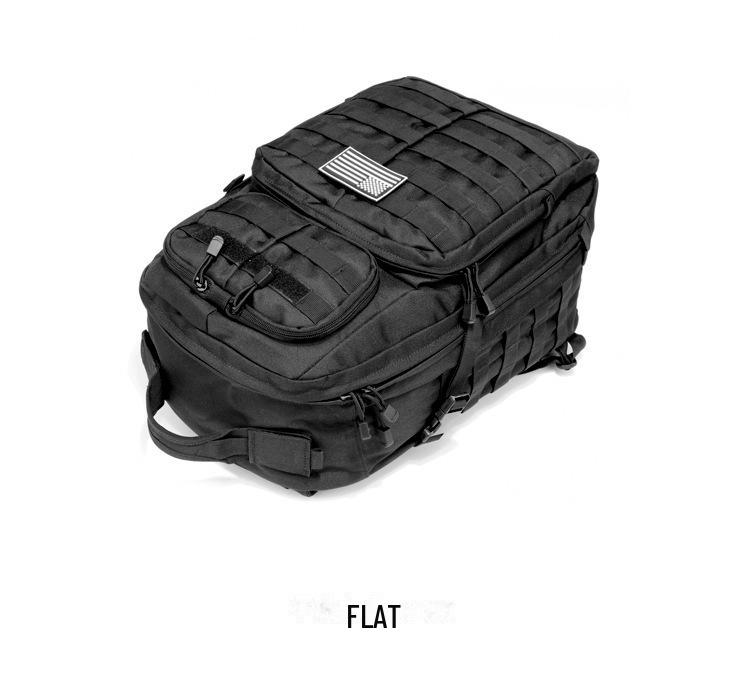 Multifunktionaler Outdoor-Taktischer Rucksack mit Tarnmuster - Langlebig & Verschleißfest für Wanderer & Militärbegeisterte