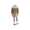 Nike Color Block Hooded Zip-Up Long Sleeve Jacket Men Jackets Khaki DA0002-297