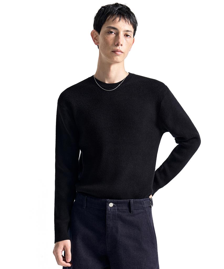 COSTUME O’CLOCK Daily Slim Fit Round Knit 6 Color Cooskt074